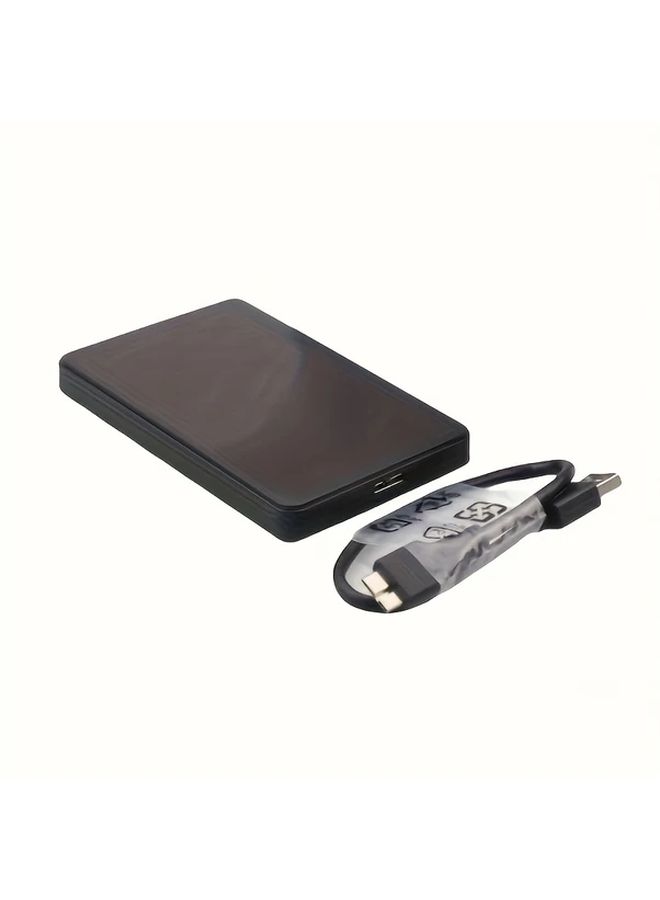 غلاف محرك الأقراص الصلبة SATA USB 3.0 لمحركات الأقراص الصلبة HDD و SSD مقاس 2.5 بوصة، حالة ABS، قابل للتبديل الساخن، قطعة واحدة - Image 3