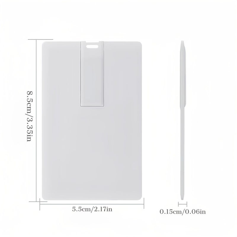 Custom Card Model USB Flash Pen Drive 256MB For Personalized Company Photography Wedding Logo - Image 2