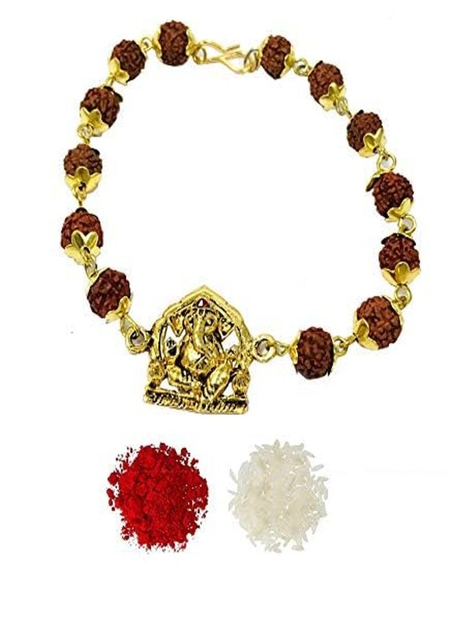 Evisha سوار إيفيشا رودراكش راخي التقليدي للأخ بهاي بهايا بهابهي رود-21 للرجال (متعدد الألوان) | | راخي || مجموعة راخي || راخي للأخ || راخي للأخ وبهابي || كومبو راخي || بهية بهابهي راخي || هدايا راخي - Image 1