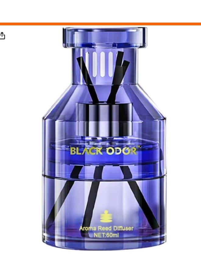 Black Odro Air Freshener, 60ml Long-Lasting Fragrance for Car and Home