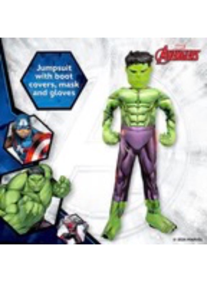 Avengers Marvel Party Centre Marvel Avengers Hulk Classic Costume, 7-8 years - Image 2
