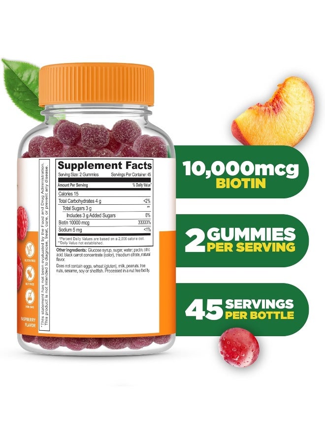 Lifeable Biotin Gummies 90 Count for Women - Image 2