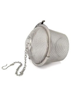 Happy Home Stainless Steel Herbal Ball Herbal Tea Filter Tea Ball Tea Infuser with Stainless Steel Chain for Cups, Teapots, Loose Leaf Tea, Spices  - Image 5