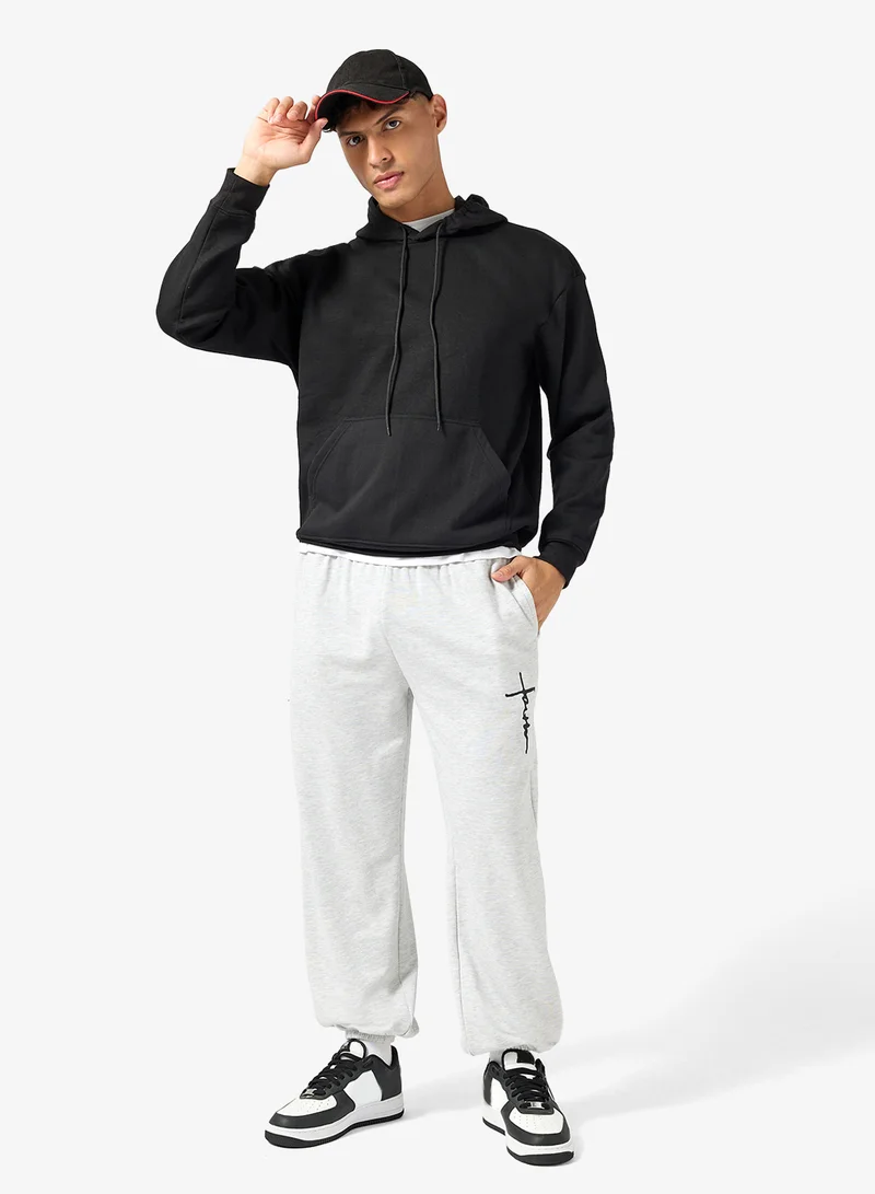 Seventy Five Graphic Design Oversized Joggers