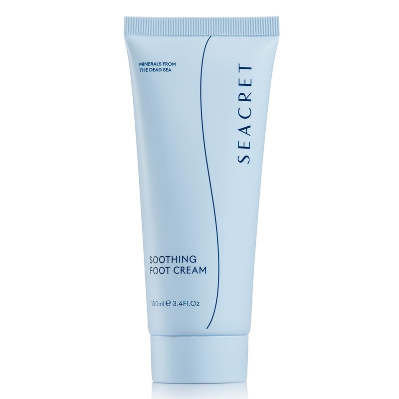 SEACRET Minerals Foot Cream, Enriched with Shea Butter, Tea Tree Oil and Dead Sea Minerals, 3.4 Fl Oz / 100 ml - Image 1