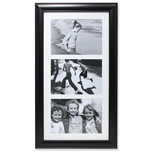 Lawrence Frames Three Opening Collage Frame, Black, 5"x7" - Image 1