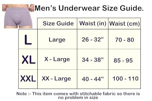 ASJAR Ultra-Soft Material Trunks for Men| Ice-Silk Men Short | Underwear | Multi-Colored, (Pack of 3) Multicolour, Underwear for Men, Trunk for Mens, Brief for Mens - Image 5