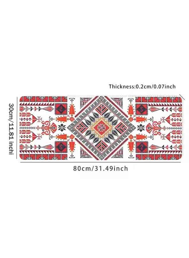 Large Gaming Mouse Pad XXL, 800x300mm, Waterproof, Non-Slip Rubber Base, Ideal for Office, Gaming, and Home Use - Image 2