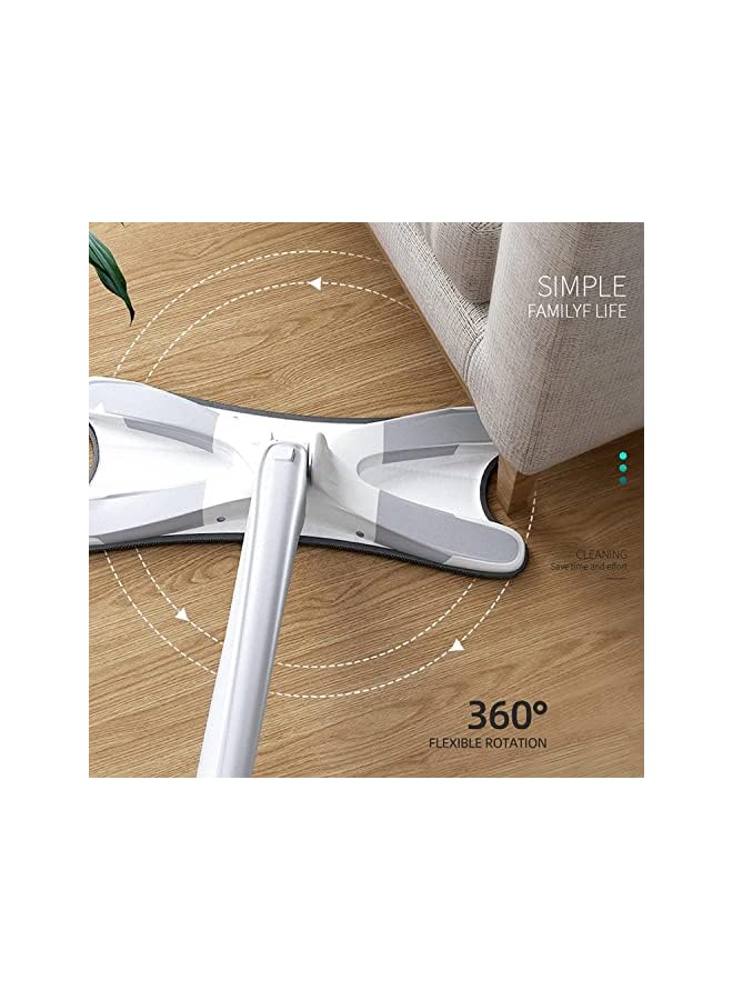 promass Wet And Dry Mop Creative Free Hand Wash X Mop Flat Mop Household Floor Mop Floor Cleaning Tool For Home Office - Image 5