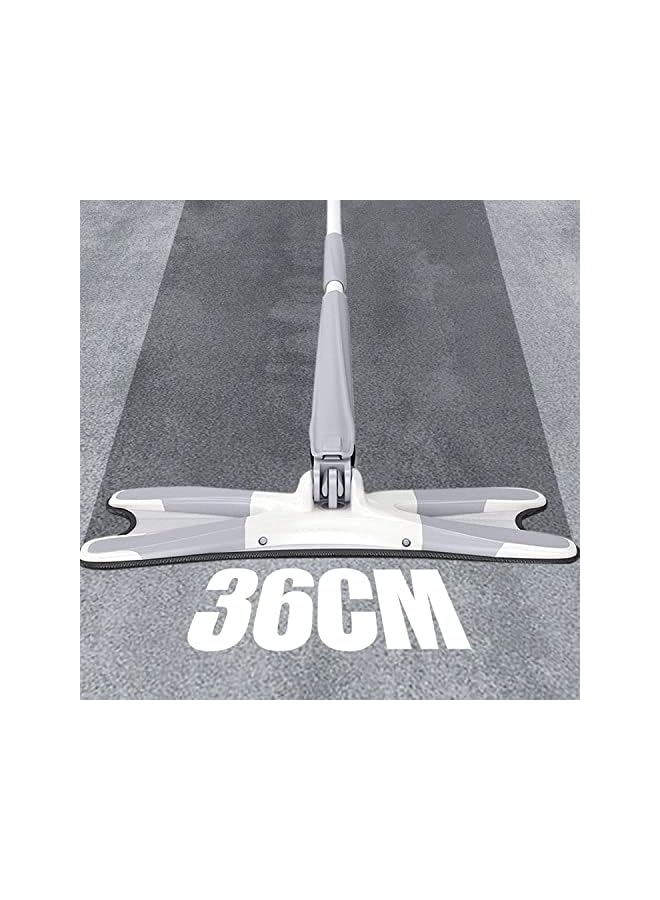 promass Wet And Dry Mop Creative Free Hand Wash X Mop Flat Mop Household Floor Mop Floor Cleaning Tool For Home Office - Image 4