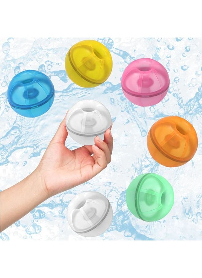 Beauenty - Reusable Water Balloons Latex-Free Silicone Water Splash Ball with Mesh Bag Self-Sealing Water Bomb for Kids Adults Outdoor Activities Water Games Toy Summer Fun Party Supplies - Image 1