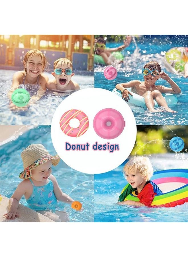 Beauenty - Reusable Water Balloons Latex-Free Silicone Water Splash Ball with Mesh Bag Self-Sealing Water Bomb for Kids Adults Outdoor Activities Water Games Toy Summer Fun Party Supplies - Image 1