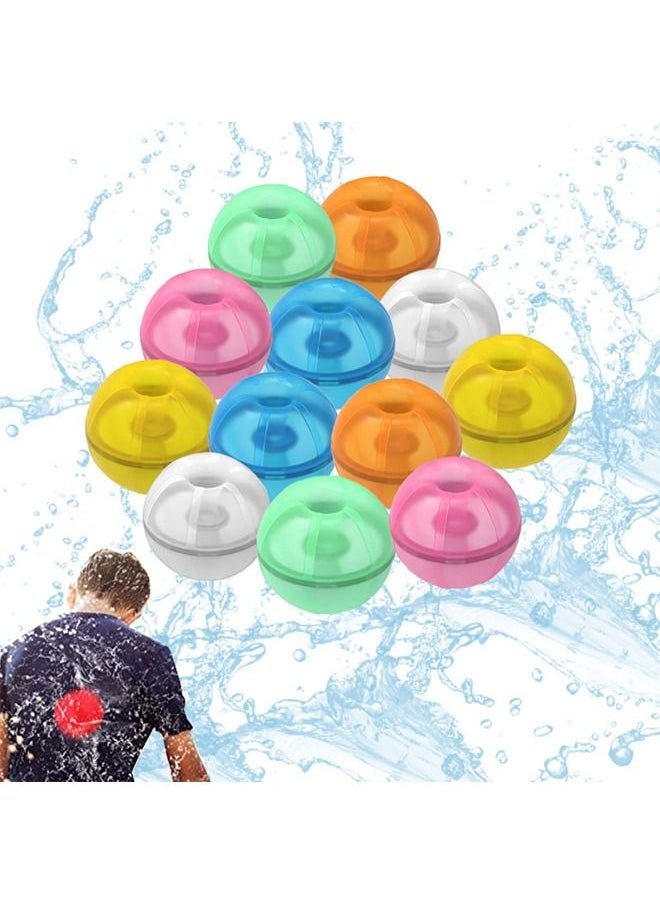 Beauenty - Reusable Water Balloons Latex-Free Silicone Water Splash Ball with Mesh Bag Self-Sealing Water Bomb for Kids Adults Outdoor Activities Water Games Toy Summer Fun Party Supplies - Image 1