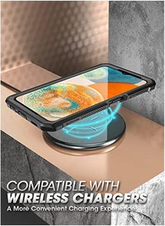 SupCase Unicorn Beetle Pro Case For Samsung Galaxy A23 4G 5G 2022 Full Body Rugged Belt Clip And Kickstand Case With Built In Screen Protector Black  - Image 5
