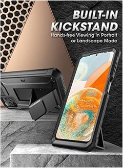 SupCase Unicorn Beetle Pro Case For Samsung Galaxy A23 4G 5G 2022 Full Body Rugged Belt Clip And Kickstand Case With Built In Screen Protector Black  - Image 3