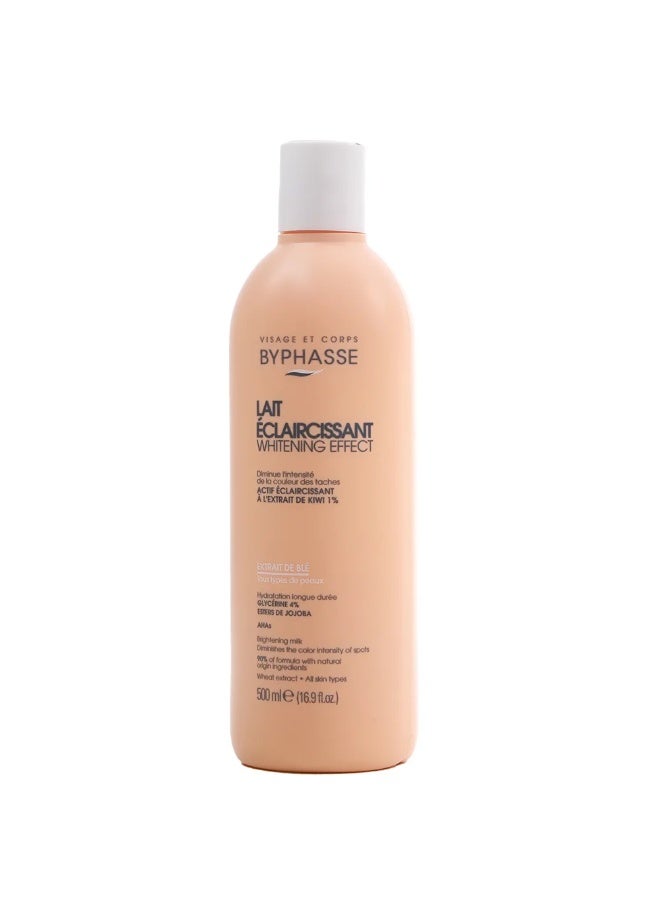 Byphasse Brightening Milk Whitening Effect Wheat Extract, Lotion 500ml