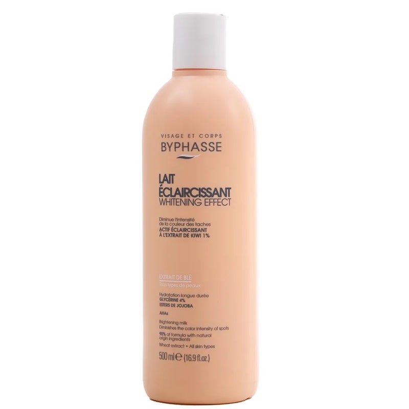 Byphasse Brightening Milk Whitening Effect Wheat Extract, Lotion 500ml