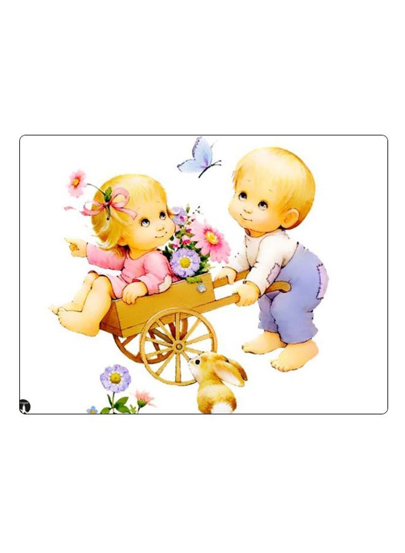 RKN Printed Anti-Slip Gaming Mouse Pad Multicolor