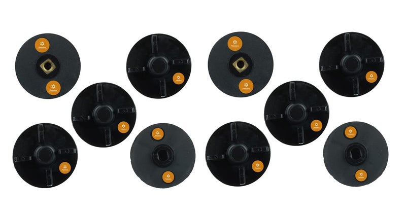 PENTASTARA Mixer Grinder Motor couplers Jar Couplers55 units Suitable for Bajaj Crompton Lifelong Murphy Richards Usha Pigeon Kenstar Sumeet Orient for Almost All Mixer Grinders - Image 1