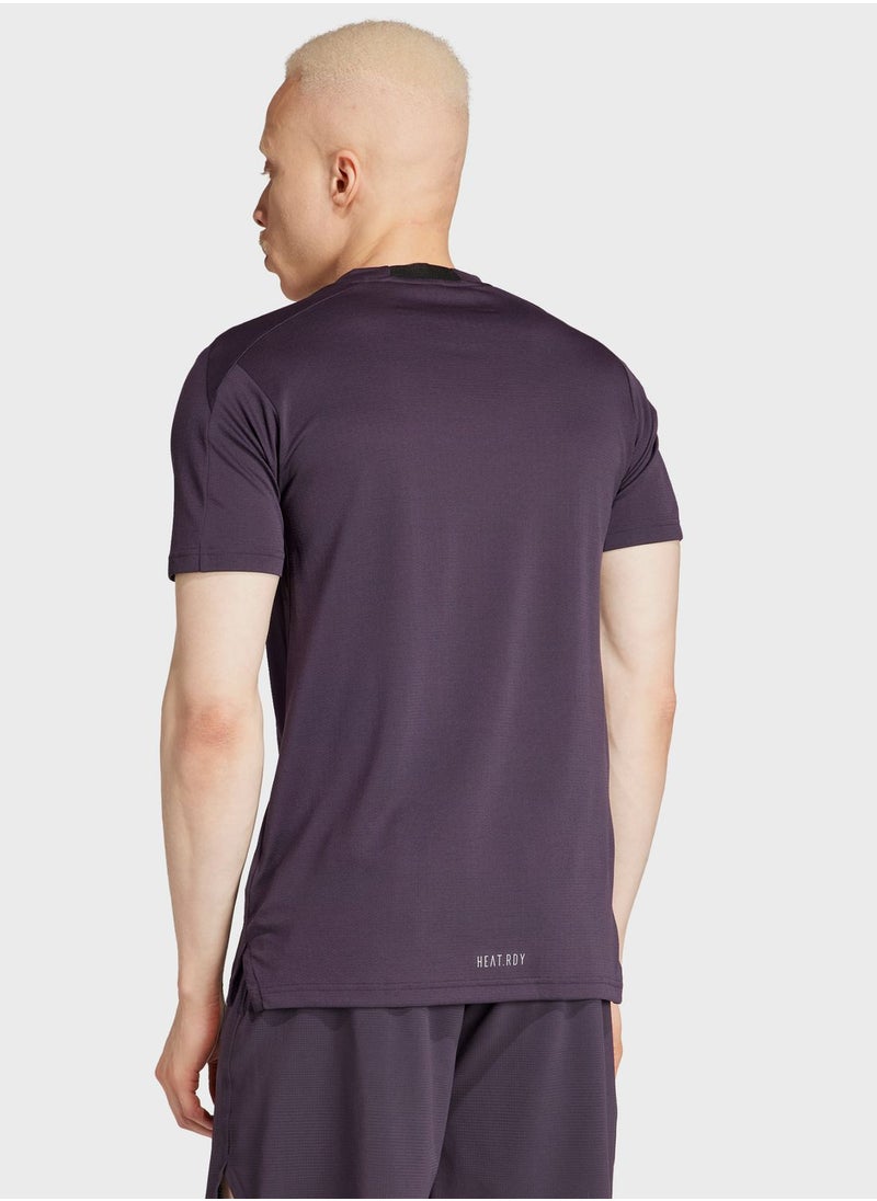 Adidas - Designed For Training Heat.Rdy T-Shirt - Image 1
