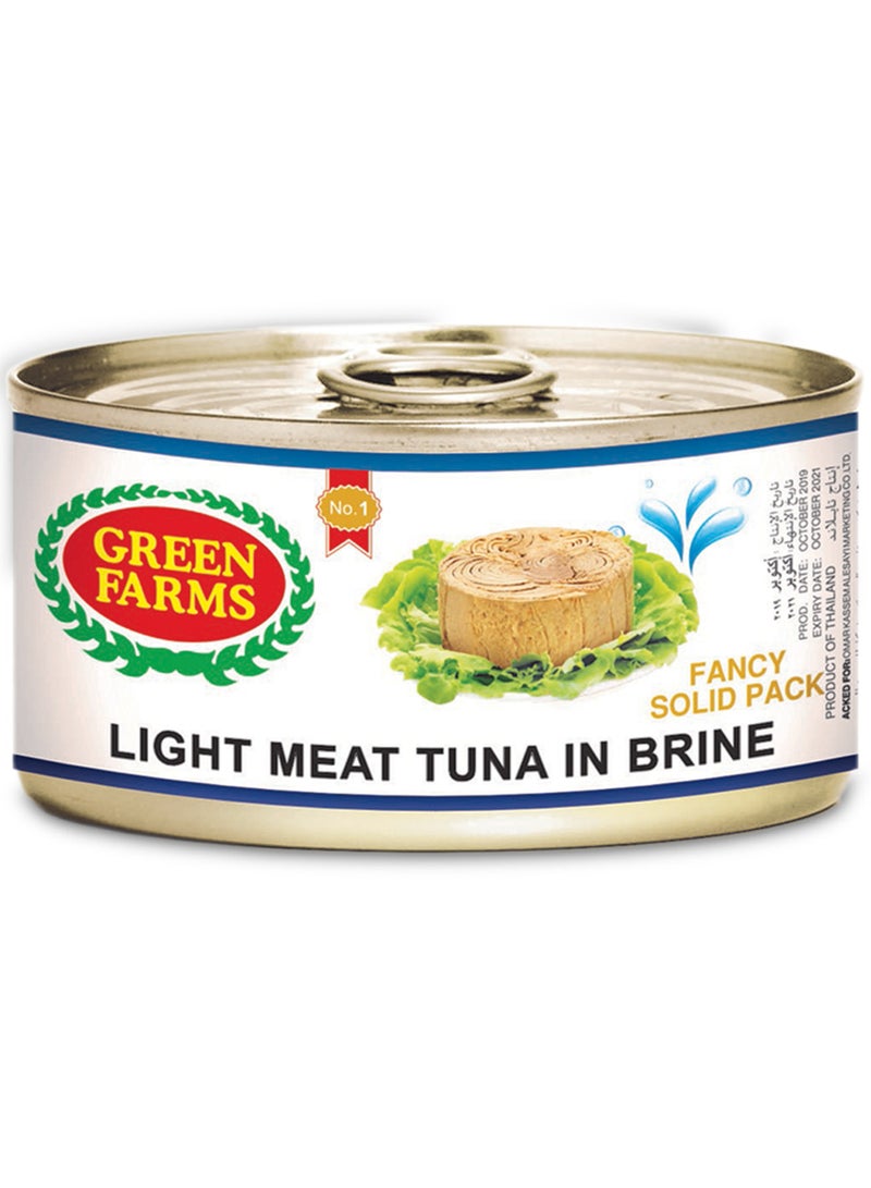 Green Farms Almarae Alkhadra Light Meat Tuna In Brine 160g - Image 1
