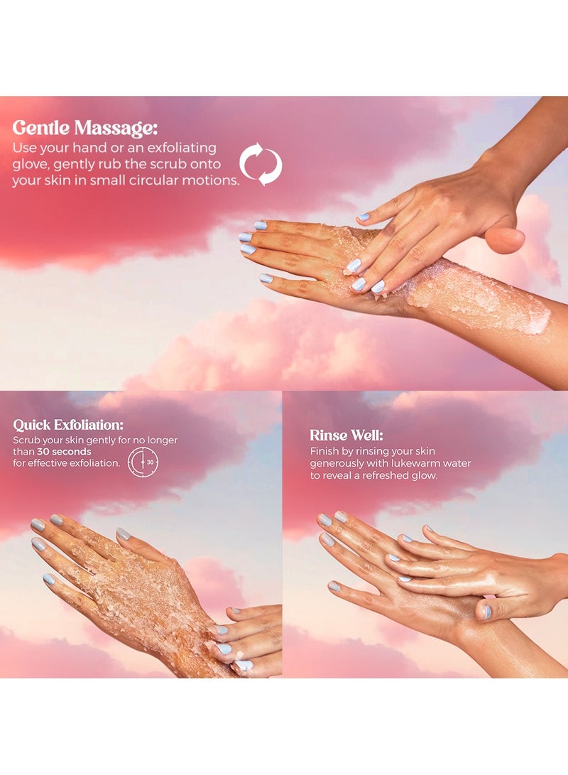 كوين باي لورد مقشر سكر الجسم من كوين باي لورد برائحة سكر الفانيليا - 300 جم - Image 3