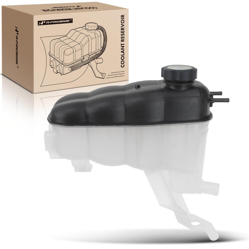 APremium Coolant Expansion Reservoir Tank with Cap Compatible with Chevrolet Silverado 1500 20142019 Tahoe 20152020 GMC Sierra 1500 Yukon Cadillac Escalade Replace 22856231 3014134