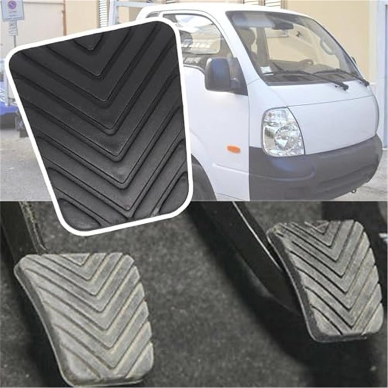 QASULER Rubber Brake Clutch Foot Pedal Pad Cover - Image 5