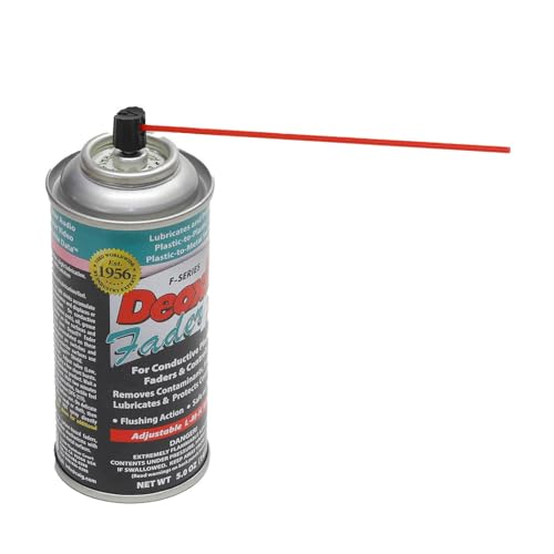 Hosa F5S-H6 CAIG DeoxIT FaderLube 5% Spray, 5 oz. (F5SH6) - Image 5