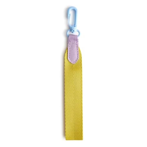 Vera Bradley Women's Ripstop Wide Key Chain, Kew Gardens Colorblock, One Size - Image 1