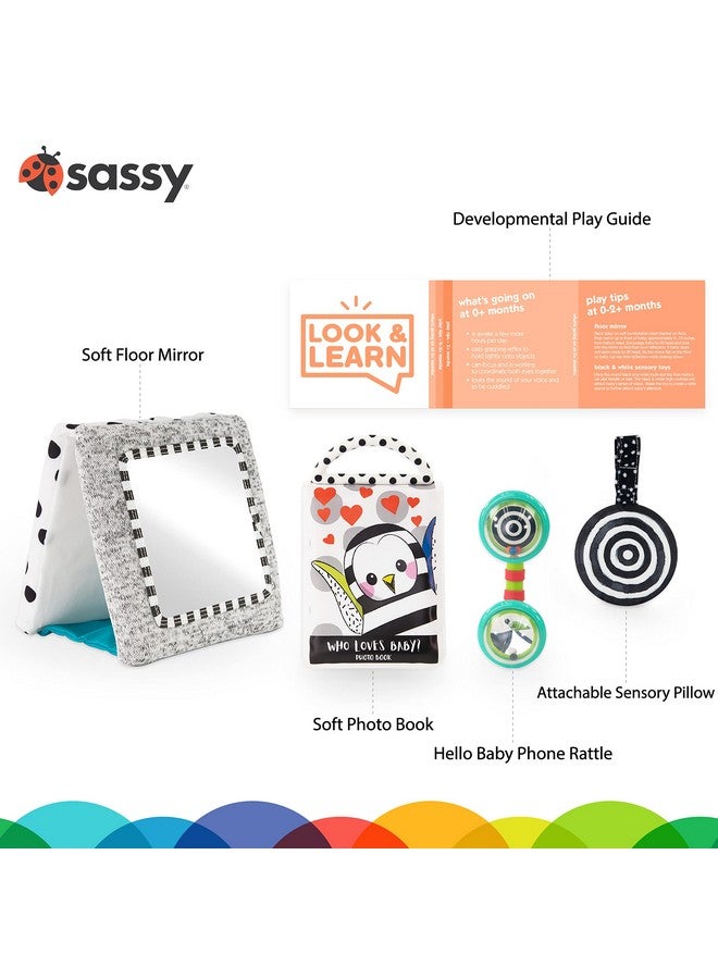 Sassy Look & Learn Baby Box - 0+ Months - Image 3