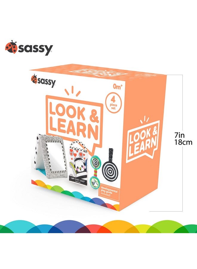 Sassy Look & Learn Baby Box - 0+ Months - Image 4