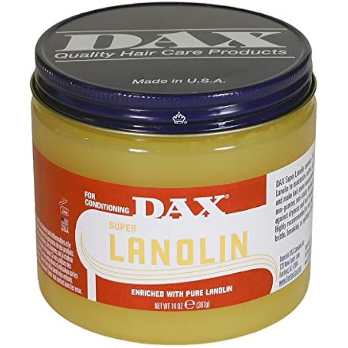 DAX BRILLANTINE PURE LANOLINE CONDITIONER 397 G