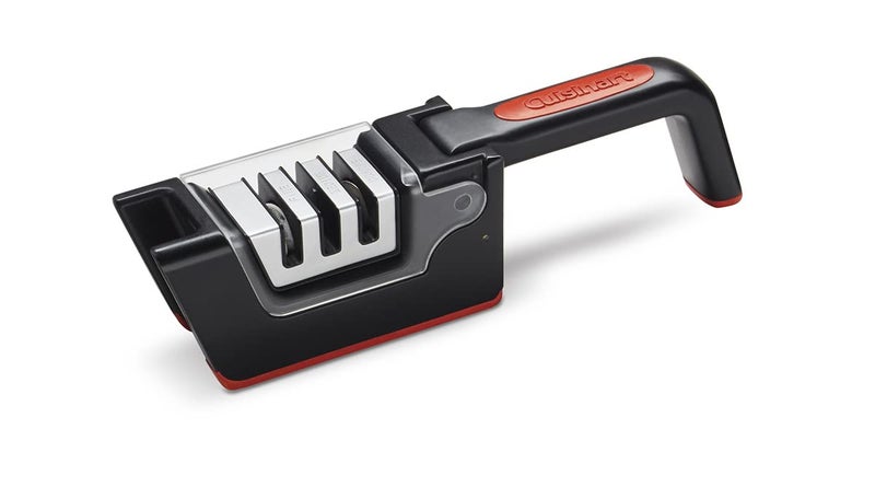 Cuisinart C77SHP3SRS 3Slot Foldable Knife Sharpener BlackRed - Image 2