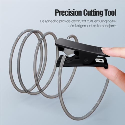 HANGLIFE PTFE Tube 2.5mm ID × 4mm OD | 16.4ft with Tubing Cutter | Compatible with Bambu Lab A1 Mini/A1/P1P/P1S/X1C/AMS/P1/X1 Series & Creality K1/K1 Max/Ender 3 V3 3D Printers - 1.75mm Filament - Image 4