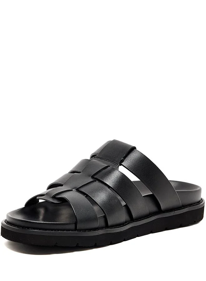 ستيف مادن Ankaraa Black Men's Casual Sandals