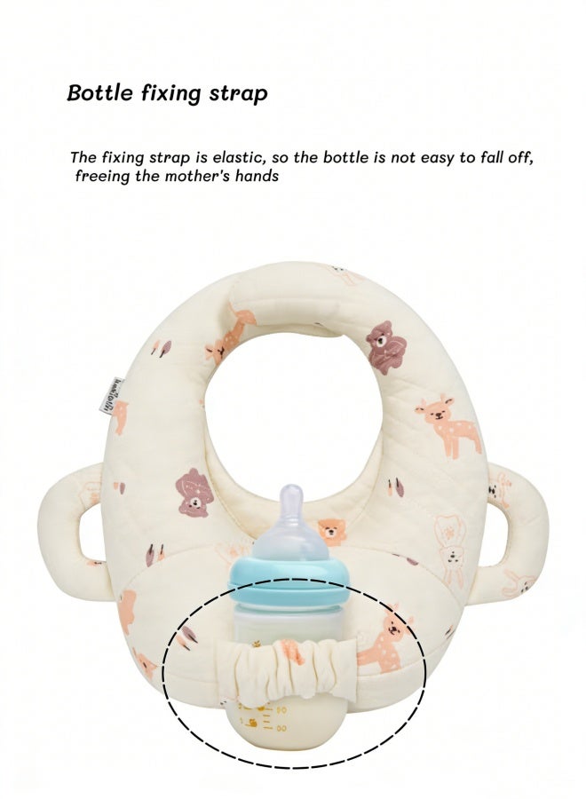 oldlaiben Baby Feeding Pillow, Bottle Holder & Self-Feeding Pillow, Baby Bottle Pillow Hands Frees, Baby Self-Service Nursing Pillow Bottle Propper - Image 3