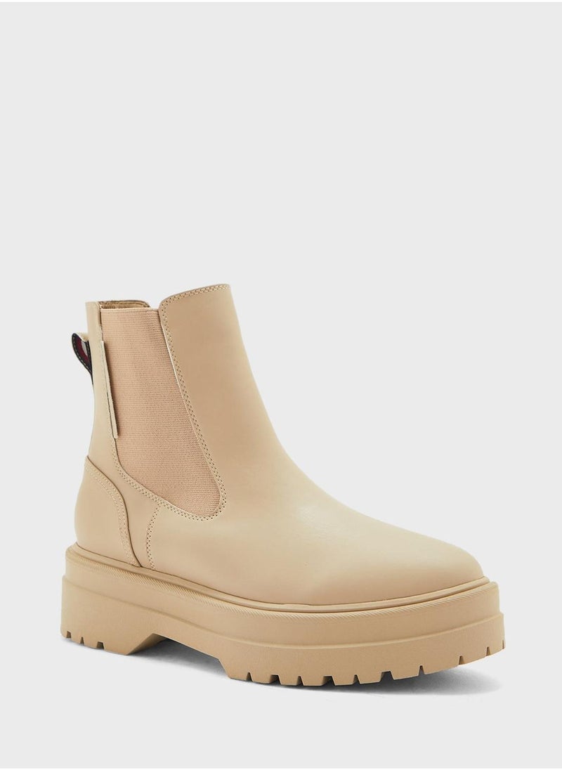 TOMMY HILFIGER Rubberised Chelsea Ankle Boots  - Image 2