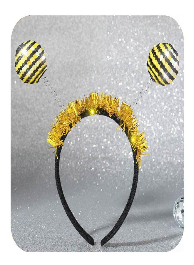 CAKURE Bee Tentacle Headband Bee Antenna Headbands Hair Accessories for Women - Image 1