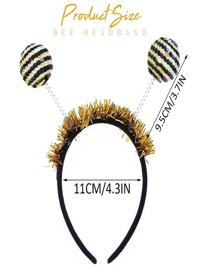 CAKURE Bee Tentacle Headband Bee Antenna Headbands Hair Accessories for Women - Image 5