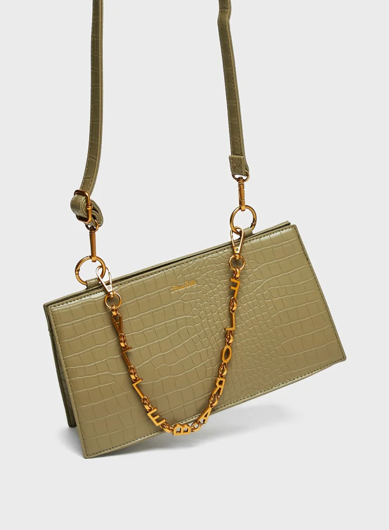 shoexpress Chain Detailed Satchel