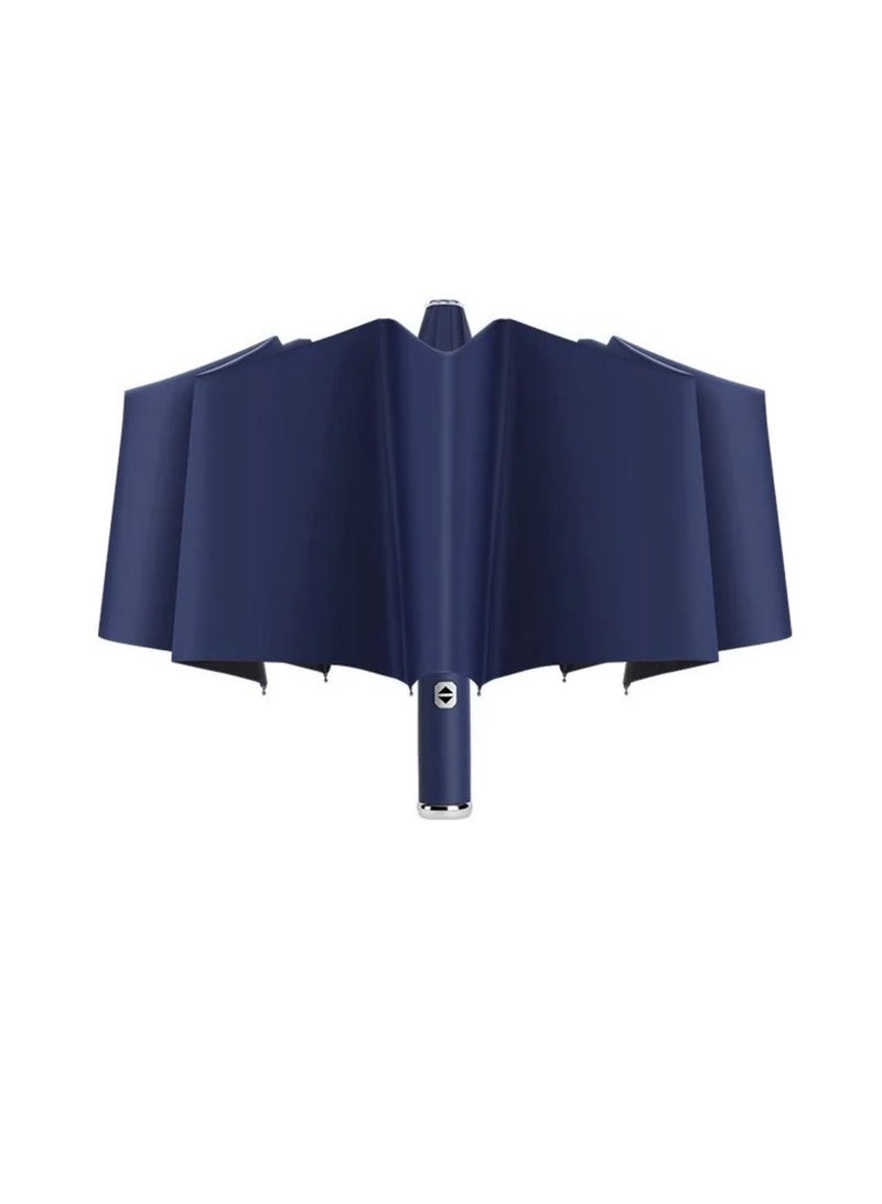 Portable Windproof Folding Travel Umbrella With LED Flashlight Anti-UV Sun And Rain Umbrellas For Women And Men - Image 3