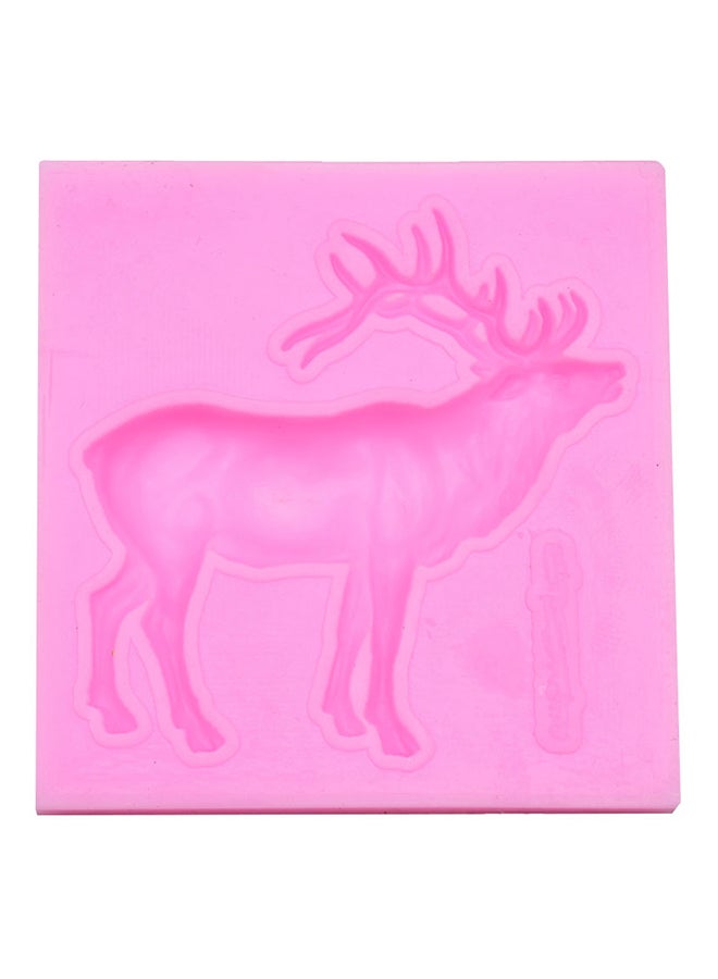 NIBEMINENT Elk Baking Mold Pink