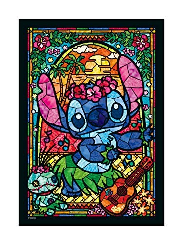 Tenyo 266 piece jigsaw puzzle Stained Art Stitch stained glass 182x257cm - Image 1