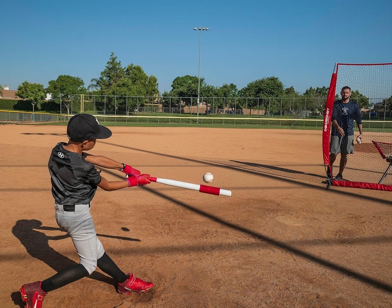 PowerNet Sweet Spot Training Bat + 2.8"" Progressive Baseball Training Balls for Hitting & Pitching, 9 Pack Pro Weighted Balls & Weighted Bat, Improve Hand-Eye Coordination & Power - Image 4