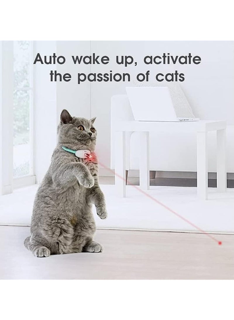 Generic - Laser Pointer Cat Collar, Wearable Automatic Laser Cat Collar Toy, Smart Electric Cat Collar Fun for Kittens, Rechargeable Interactive Cat Toy Multicolor - Image 1