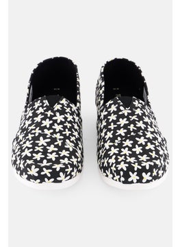 TOMS Women Alpargata Slip On Shoes, Black Combo  - Image 4