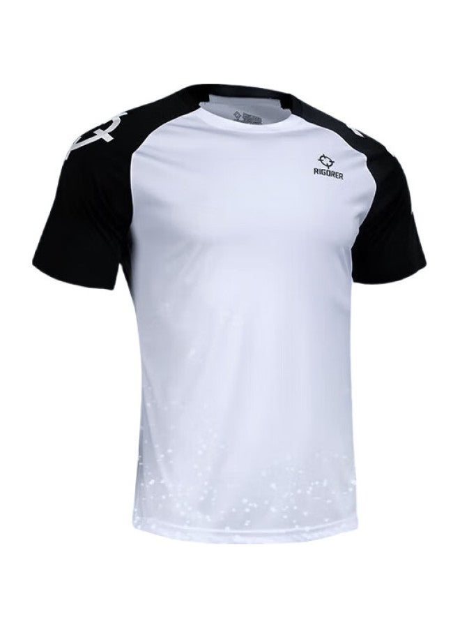 Rigorer Short Sleeve T-Shirt Summer Comfortable Casual Simple Sports Breathable Running Top - Image 3