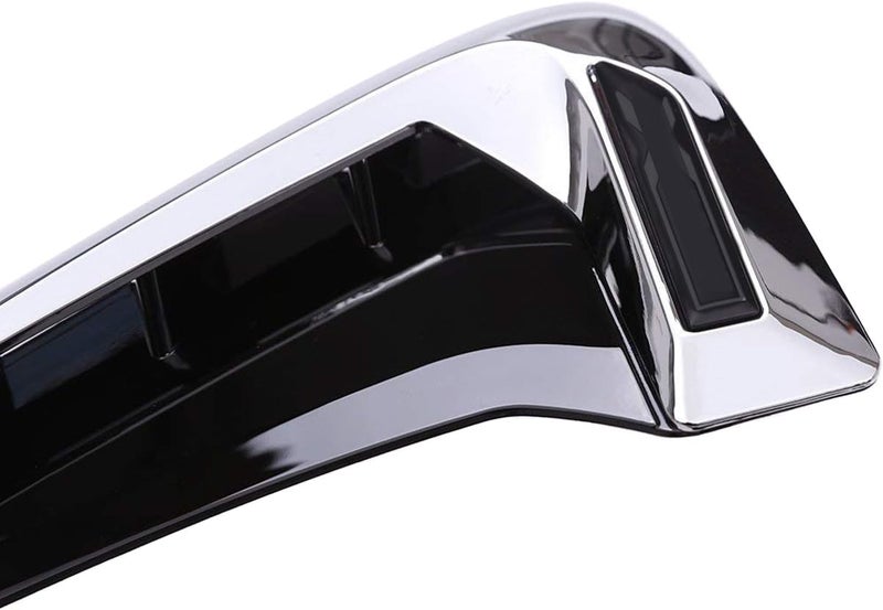 CHEYA Car Xdrive Emblem Shark Gills Side Air Flow Fender Vent Decoration Cover Trim for BMW X5 f15 X5M F85 2014-2018 (Matte+Black) - Image 4