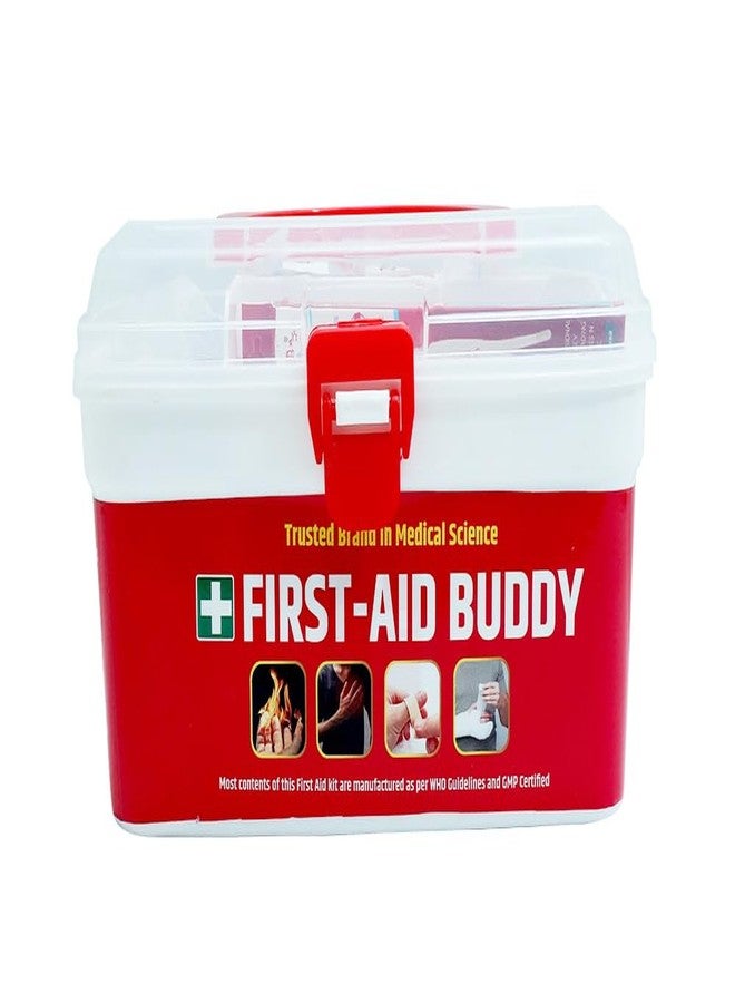 Jayco First Aid Buddy First Aid Kit for Home/Office/Shop/Workplace by Add-on Safety (with all item inside) - Image 1